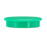 Artikelbild 1 für Magnete grün, Kunststoff Ø 2,4 x 0,63 cm, 10 St., Artikelnummer 541227