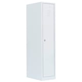 Artikelbild 1 für LÜLLMANN Spind signalweiß 515117, 1 Schließfach 41,5 x 50,0 x 180,0 cm, Artikelnummer 184848