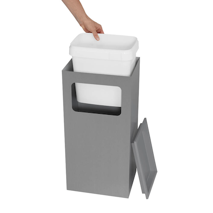 Artikelbild 5 für SZ Metall Standaschenbecher edelstahl, 1 St., Artikelnummer 450268