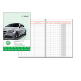 Artikelbild 1 für SIGEL Fahrtenbuch, Pkw mit Kraftstoffverbrauch Formularbuch FA513, 1 St., Artikelnummer 816553
