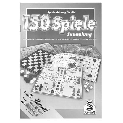 Artikelbild 2 für Idena 150 Spiele-Set, 1 St., Artikelnummer 349144