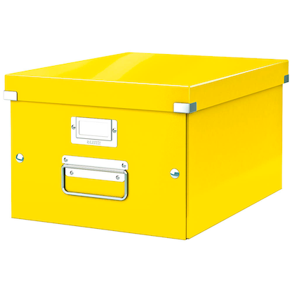 Artikelbild für LEITZ Click & Store Aufbewahrungsbox 16,7 l gelb 28,1 x 36,9 x 20,0 cm, 1 St., Artikelnummer 916837