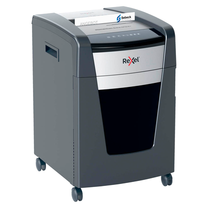 Artikelbild für Rexel XP514+ Aktenvernichter mit Partikelschnitt P-5, 2 x 15 mm, bis 14 Blatt, grau, Artikelnummer 255838
