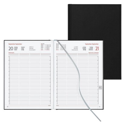 Artikelbild für Lediberg Reservierungsbuch Tagesplaner 2026 schwarz, 1 St., Artikelnummer 551004