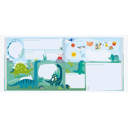 Artikelbild 4 für Häfft® Verlag Freundebuch Alle meine Kindergartenfreunde quadratisch liniert, mehrfarbig Softcover 76 Seiten, 1 St., Artikelnummer 590717