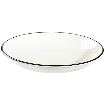 Artikelbild 2 für ID Fine Teller Modest Black Valle weiß Ø 25,0 cm, 12 St., Artikelnummer 634077