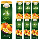 Artikelbild 1 für albi® Fruchtnektar Mango, Maracuja, Orange 6x 1,0 l, Artikelnummer 750079