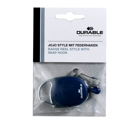Artikelbild 3 für DURABLE Ausweishalter JOJO STYLE 832707, Clip, dunkelblau, 1 St., Artikelnummer 255568