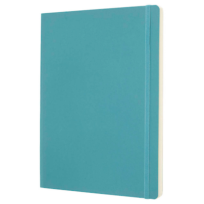 Artikelbild 3 für MOLESKINE Notizbuch Classic ca. DIN A5 blanko, riff blau Softcover 240 Seiten, 1 St., Artikelnummer 512376