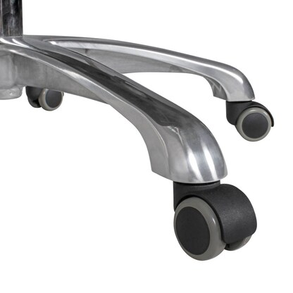 Artikelbild 8 für AMSTYLE XXL Chefsessel, SPM1.404 Kunstleder schwarz, Gestell silber, Artikelnummer 623619