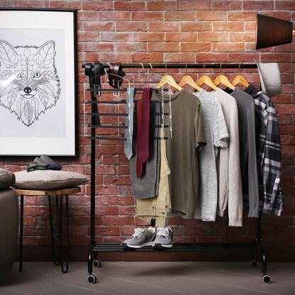 Artikelbild 6 für relaxdays Hosenbügel platzsparend silber, 3 St., Artikelnummer 522324