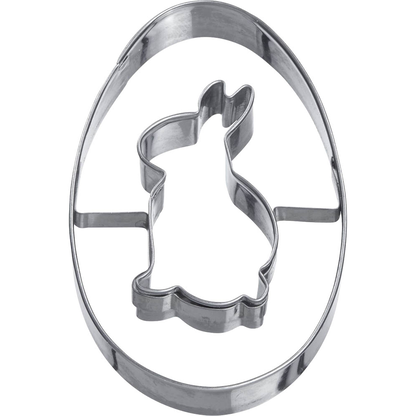 Artikelbild für WESTMARK Ausstechform Osterei mit Hase 36762291 Ø 8,0 cm, 1 St., Artikelnummer 523128
