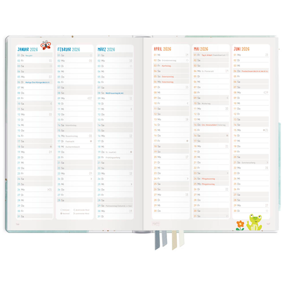 Artikelbild 5 für Häfft® Verlag Kita-Planer August 2025 - August 2026 weiß, 1 St., Artikelnummer 590689