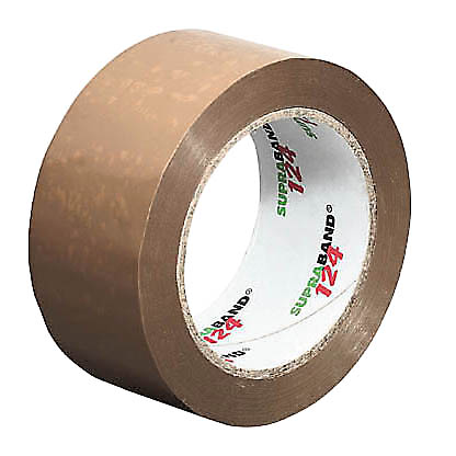 Artikelbild für SUPRA Packband SUPRABAND 124 braun 50,0 mm x 66,0 m 1 Rolle, Artikelnummer 499814