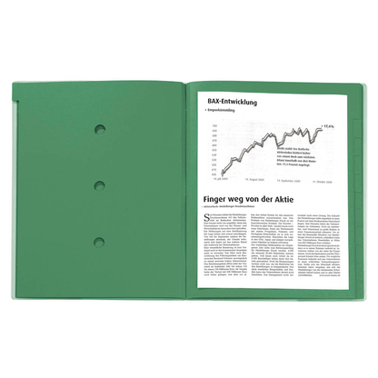 Artikelbild 2 für bene Ordnungsmappe 12 Fächer grün, 1 St., Artikelnummer 401695