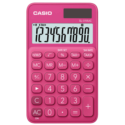 Artikelbild 5 für CASIO SL-310UC Taschenrechner pink, Artikelnummer 445580