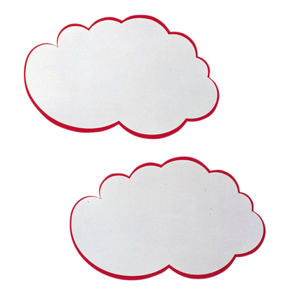 Artikelbild 2 für FRANKEN Moderationskarten weiß, rot 37,0 x 62,0 cm, 20 St., Artikelnummer 536610
