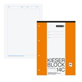 Artikelbild 1 für BRUNNEN Arbeitsblock Kieserblock gelocht DIN A4 blanko Lineatur 14C, 1 Block, Artikelnummer 121691