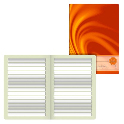 Artikelbild für BRUNNEN Schulheft Vivendi Lineatur 1 liniert DIN A4 ohne Rand, 16 Blatt, 1 St., Artikelnummer 603664