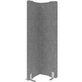 Artikelbild 1 für HAMMERBACHER Akustik-Trennwand, grau 50,0 x 180,0 cm, 1 St., Artikelnummer 778702