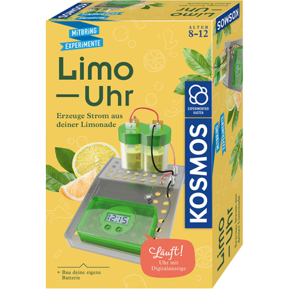 Artikelbild für KOSMOS Experimentierkasten Limo-Uhr mehrfarbig, Artikelnummer 820583