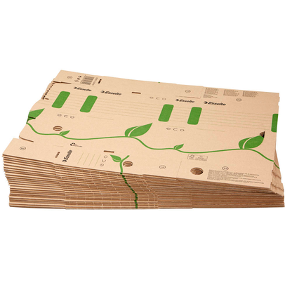 Artikelbild 5 für Esselte Archivboxen ECO braun 8,0 x 23,3 x 32,7 cm, 25 St., Artikelnummer 845887