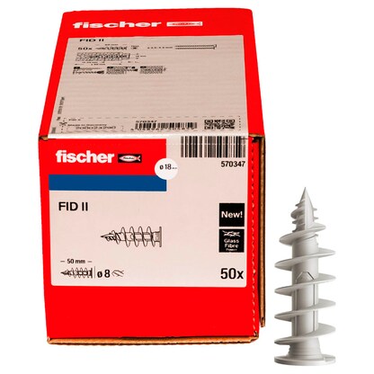 Artikelbild für fischer FID II 570347 Dämmstoffdübel Ø 18 mm x 50 mm, 50 St., Artikelnummer 480958