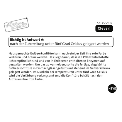 Artikelbild 4 für Heye Abreißkalender Wer weiß denn sowas 2026, 1 St., Artikelnummer 551269