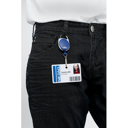 Artikelbild 4 für DURABLE Ausweishalter JOJO STYLE 832707, Clip, dunkelblau, 1 St., Artikelnummer 255568