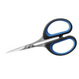 Artikelbild 1 für WEDO Silhouettenschere Soft-Cut schwarz-blau 10,5 cm, Artikelnummer 356527