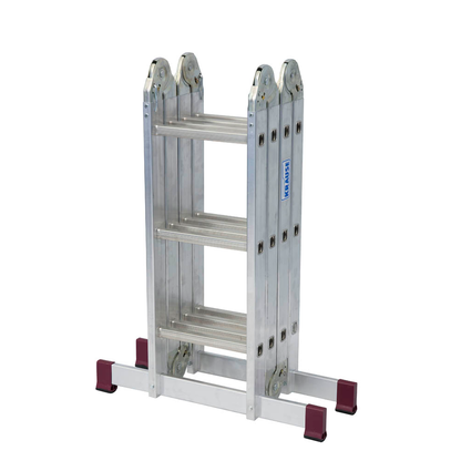 Artikelbild 4 für KRAUSE Gelenkleiter CORDA silber 4x 3 Sprossen, H: 100,0 cm, Artikelnummer 665339