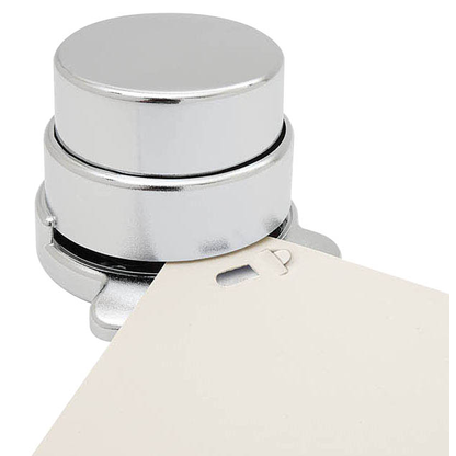 Artikelbild für WEDO Klammerloses Heftgerät Green Emma chrom, 1 St., Artikelnummer 315137