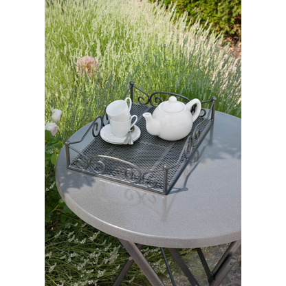 Artikelbild 3 für greemotion Gartentisch Toulouse grau rechteckig 51,0 x 36,0 x 69,0 cm, Artikelnummer 423006