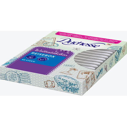 Artikelbild für Duchesse Wattestäbchen Reisebox weiß, 60 St., Artikelnummer 158818