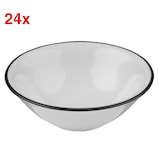 Artikelbild 1 für ID Fine Schalen Modest Black Lona grau Ø 10,0 cm, 24 St., Artikelnummer 634087