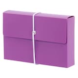 Artikelbild 1 für M&M Karteikasten DIN A7 lila mit Deckel, Artikelnummer 647467