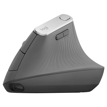 Artikelbild 5 für Logitech MX Vertical Maus ergonomisch kabellos schwarz, grau, Artikelnummer 661417