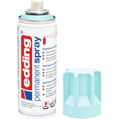 Artikelbild 2 für edding 5200 Acrylspray Sprühfarbe pastellblau matt, 1 St., Artikelnummer 788941