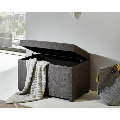 Artikelbild 3 für HAKU Möbel Sitztruhe 52126 anthrazit Holz 58,0 cm, Artikelnummer 192269