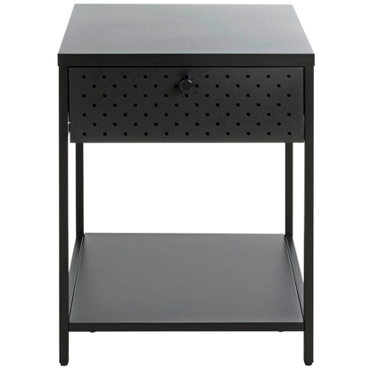 Artikelbild 6 für HAKU Möbel Konsole Nachttisch rechteckig Metall schwarz 40,0 x 40,0 x 53,0 cm, 1 St., Artikelnummer 340097