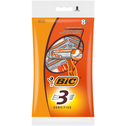 Artikelbild für BIC SENSITIVE Einwegrasierer 8 St., Artikelnummer 491919