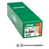 Artikelbild 1 für SPAX® Holzbauschrauben T30 Tellerkopf WIROX 0251010602505 6 mm x 250 mm, 50 St., Artikelnummer 397899