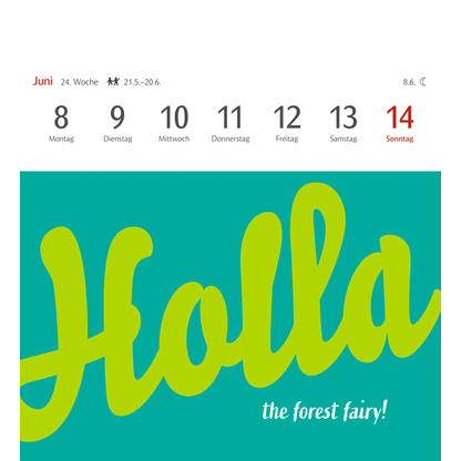 Artikelbild 5 für Harenberg Postkartenkalender Typo Sprüche 2026, 1 St., Artikelnummer 551289