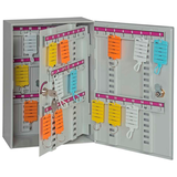 Artikelbild 1 für EICHNER Schlüsselkasten lichtgrau mit 86 Haken, Zylinderschloss, 36,5 x 24,0 x 12,0 cm, 1 St., Artikelnummer 704439