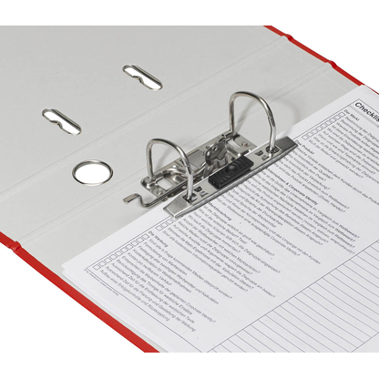 Artikelbild 3 für DONAU Klassik Ordner rot Karton 5,0 cm DIN A4, 1 St., Artikelnummer 183665