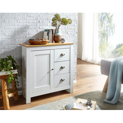 Artikelbild 3 für WOHNLING Kommode, WL6.384 weiß 79,0 x 35,0 x 81,0 cm, 1 St., Artikelnummer 908651