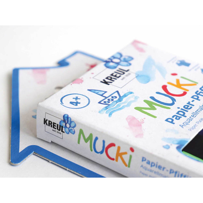 Artikelbild 11 für KREUL MUCKI Papier-Pfiffikus Aquarellmarker farbsortiert, 5 St., Artikelnummer 114799