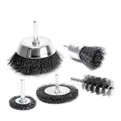 Artikelbild für S&R Drahtbürsten für Bohrmaschine 5-teilig, 1 Set, Artikelnummer 316287