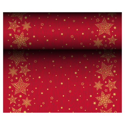 Artikelbild für PAPSTAR Tischläufer Christmas Shine 88171 rot 40,0 cm x 24,0 m, 1 St., Artikelnummer 183101