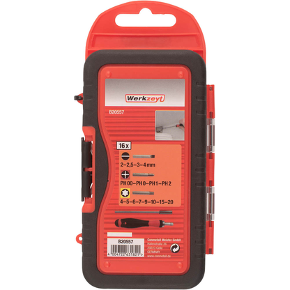 Artikelbild 10 für Werkzeyt Bit-Set Feinmechaniker, 18-tlg, Artikelnummer 407427